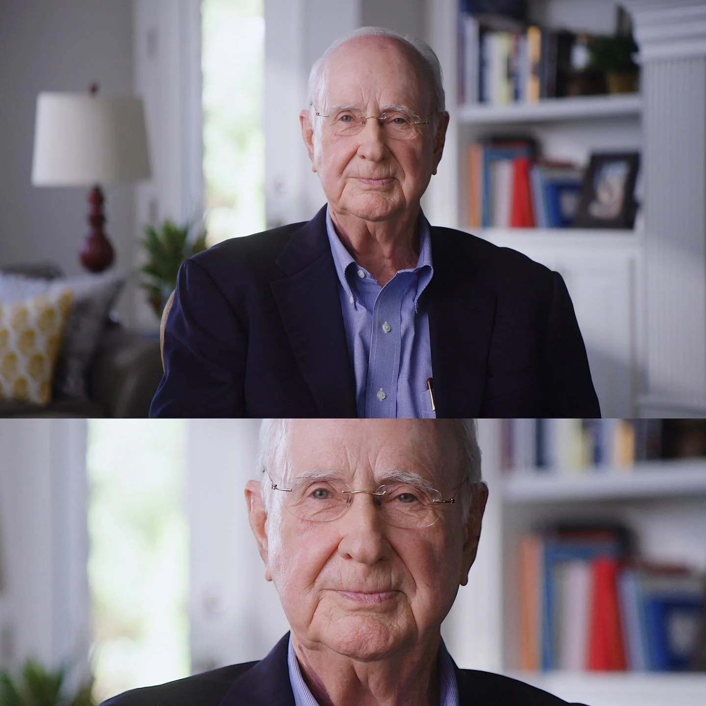 Interview Lighting Setup for upcoming video. Going for the &ldquo;Masterclass&rdquo; interview look. 
Shot on Canon C300 Mark iii with Angeniuex 30-76 Optima Style with 1/8 Pro Mist filter.
Key light = (2) Aputure 600D Pro w/F10 fresnel shooting thro