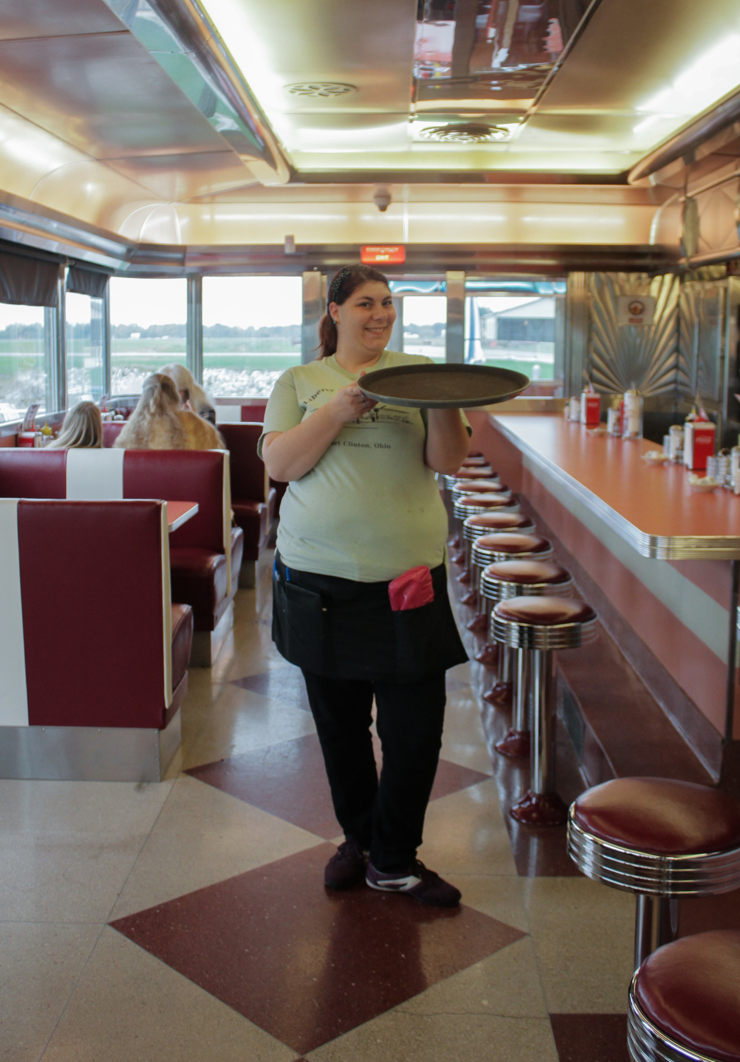 'Rachel' The Tin Goose Diner, Port Clinton, OH.
