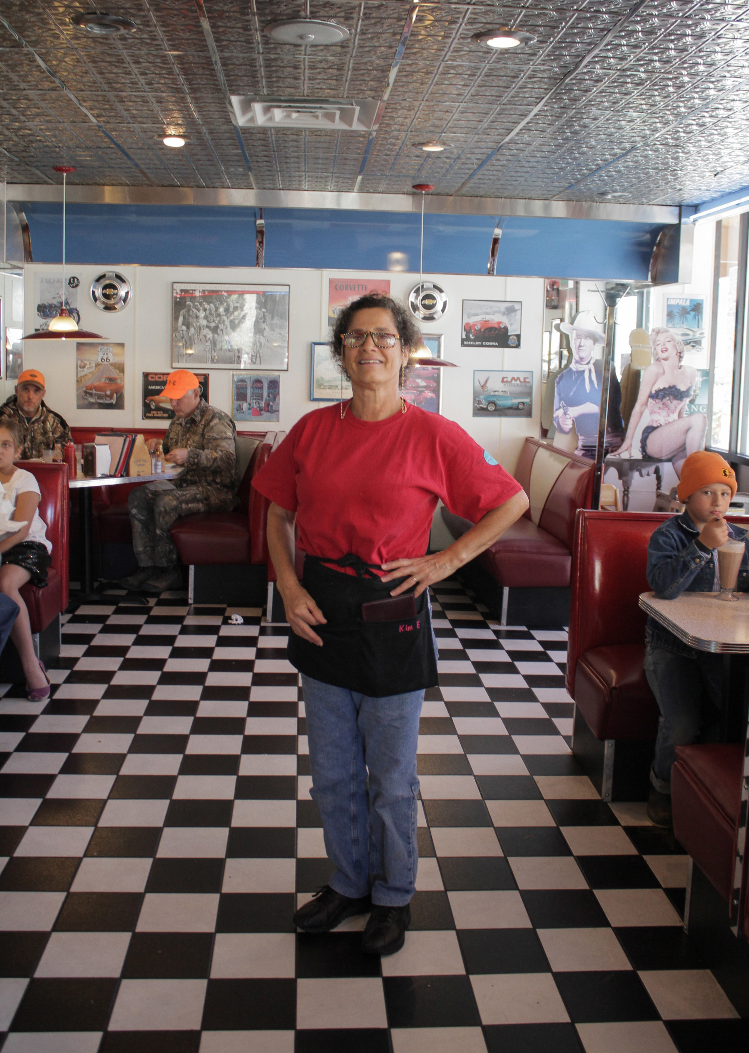 'Ms Kim Breslin' The New Castle Diner, New Castle, CO