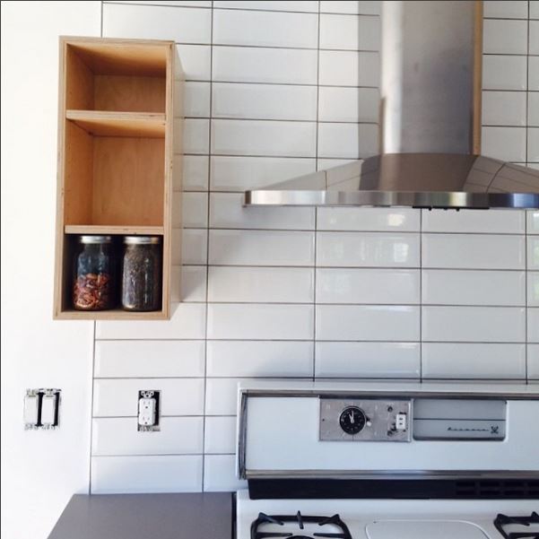  The  #kitchen  is almost complete  #iloveitwhenaplancomestogether   @popeofjbwelding   #northpark   #quartz   #balticbirch   #kenmore   #modern   #renovation   #tile   #greyisacolor   #kristibyersarchitect   #ourownprojectstakealongtimebecausewefocu