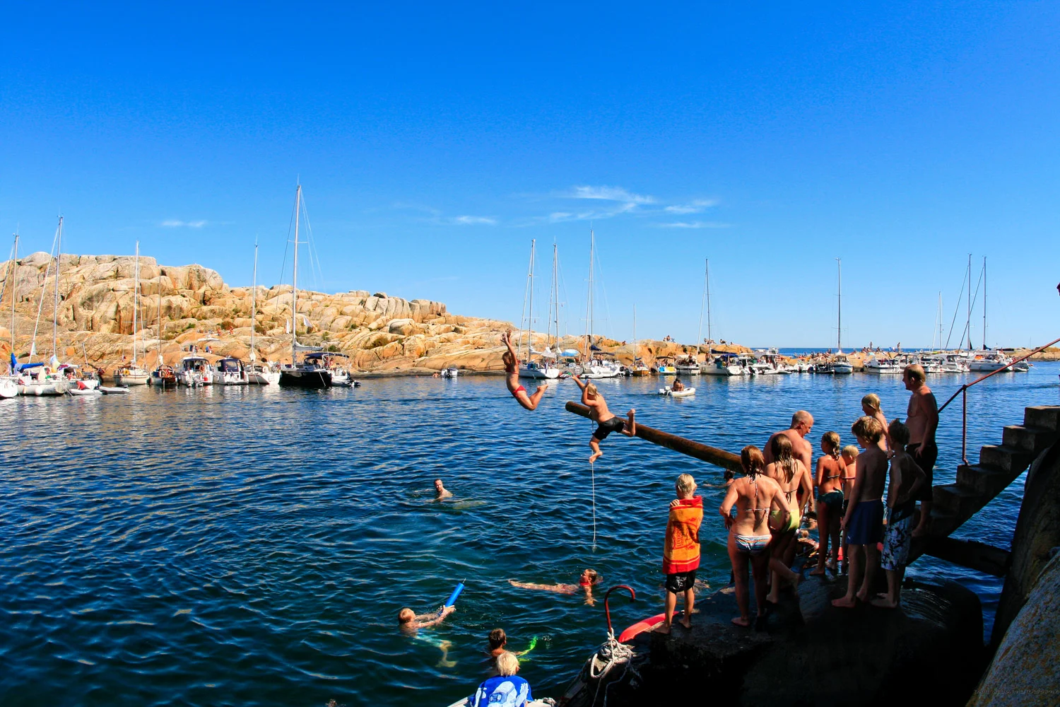 Badeglede i Svennerhavna
