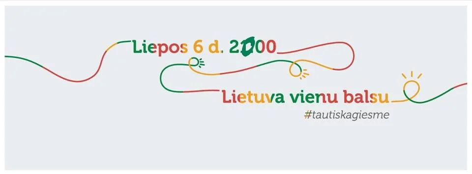 ATEIK - kartu sugiedosime Tautišką giesmę