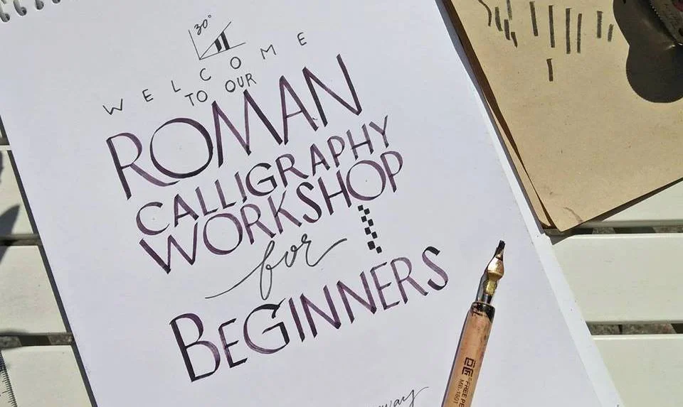 Roman Calligraphy Workshop for Beginners