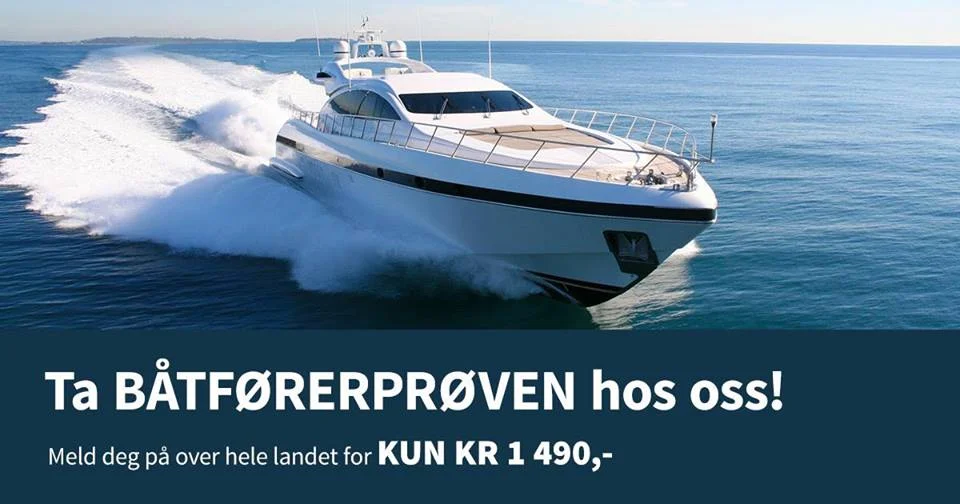 Båtførerkurs med Eksamen