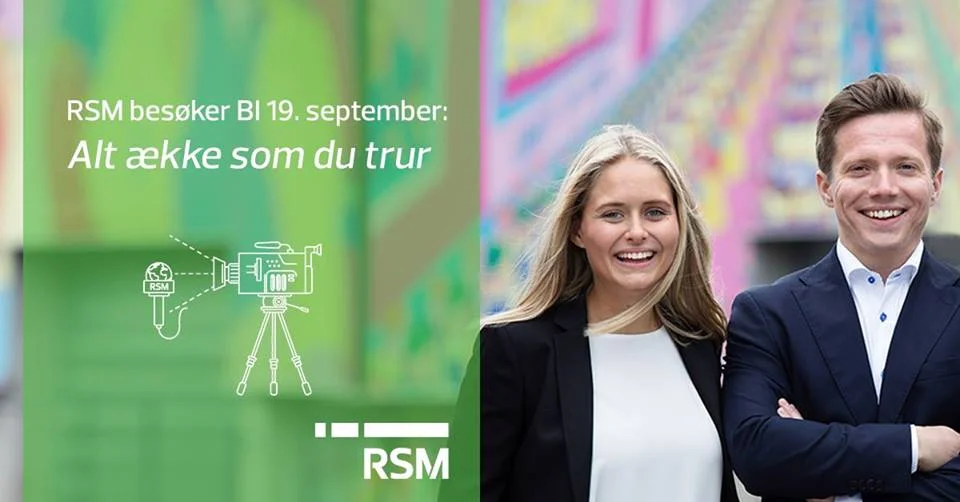 Alt ække som du trur - RSM besøker BI Oslo
