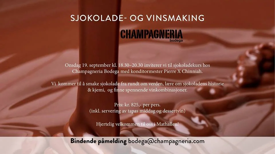 Sjokolade- og Vinsmaking