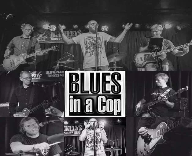 Blues In A Cop på Elvelangs i Fakkellys 2018