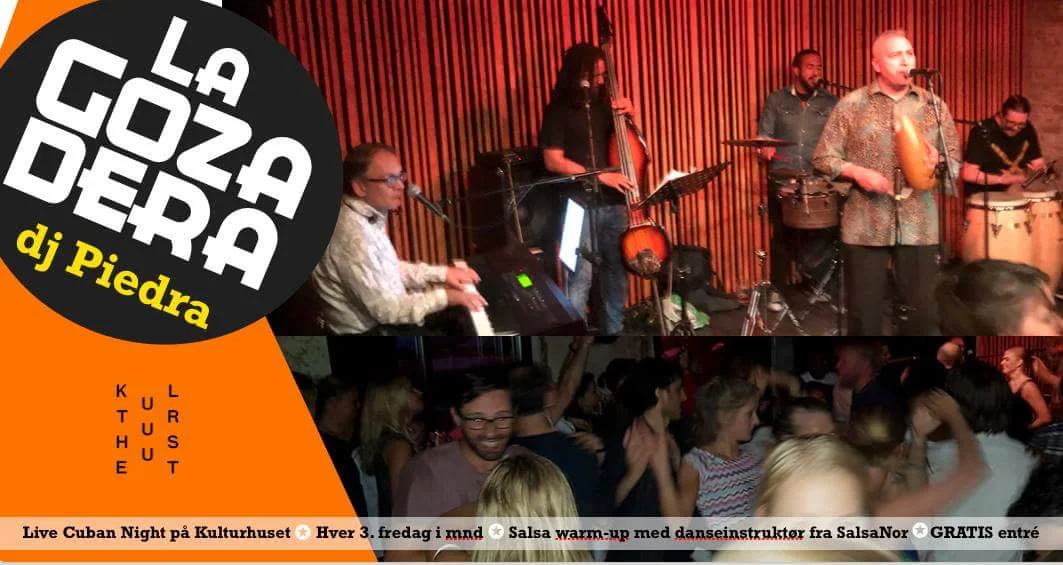 Live Cuban Night på Kulturhuset