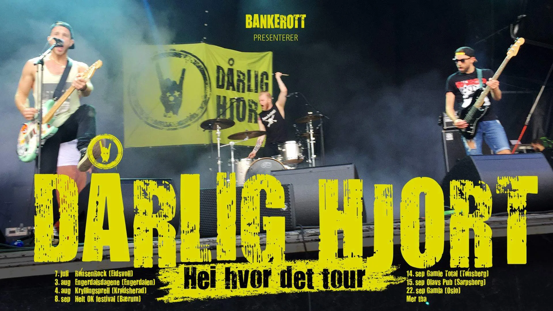 Gamla 22.sept: Dårlig Hjort // Braincoats // The Regent