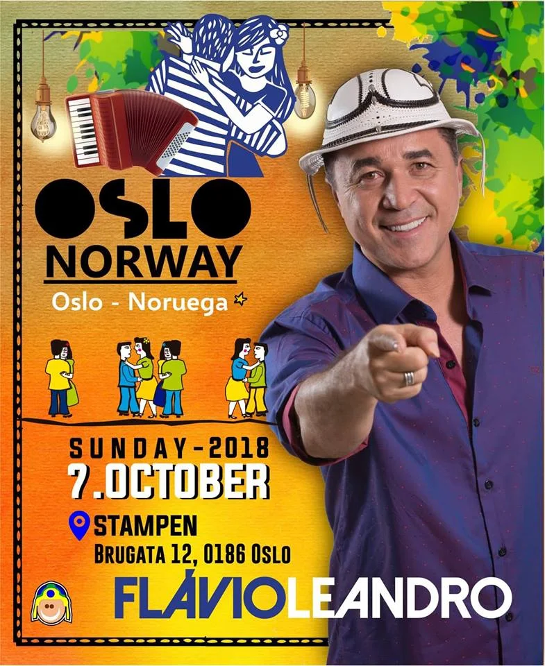 Forro Norway present Flavio Leandro for the 1st time in Norway