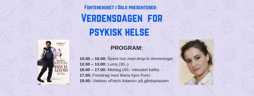 Markering av verdensdagen for psykisk helse 2018