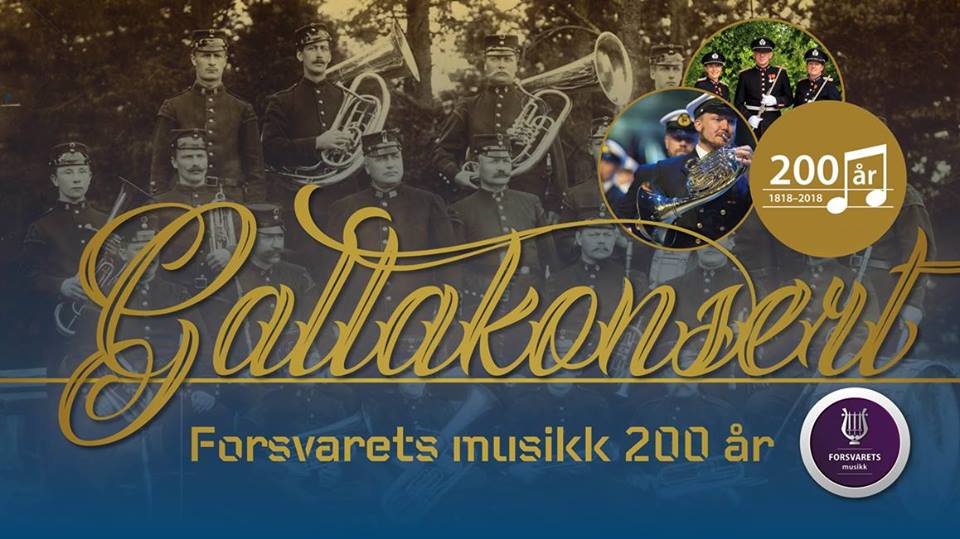 Gallakonsert - Forsvarets musikk 200 år