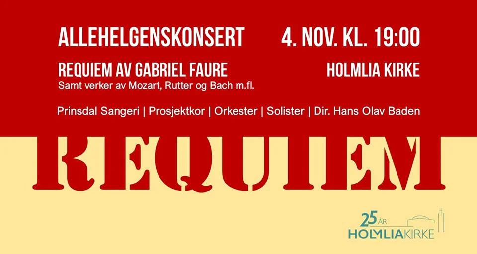 Allehelgenskonsert - Faurés Requiem