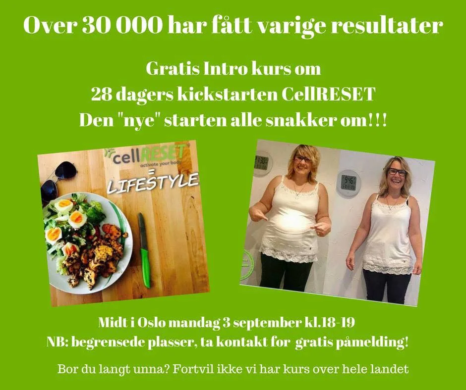Bedre Helse med kickstart på 28 dager