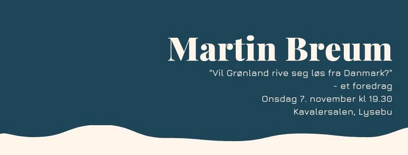 Status: Danmark og Grønland 2018 - et foredrag med Martin Breum