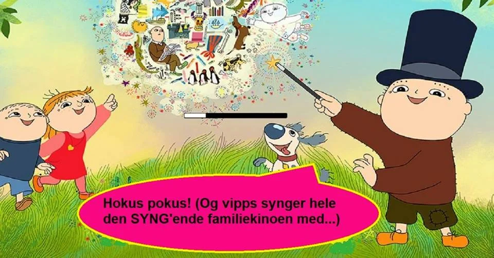 SYNG'ende familiekino: Hokus pokus Albert Åberg