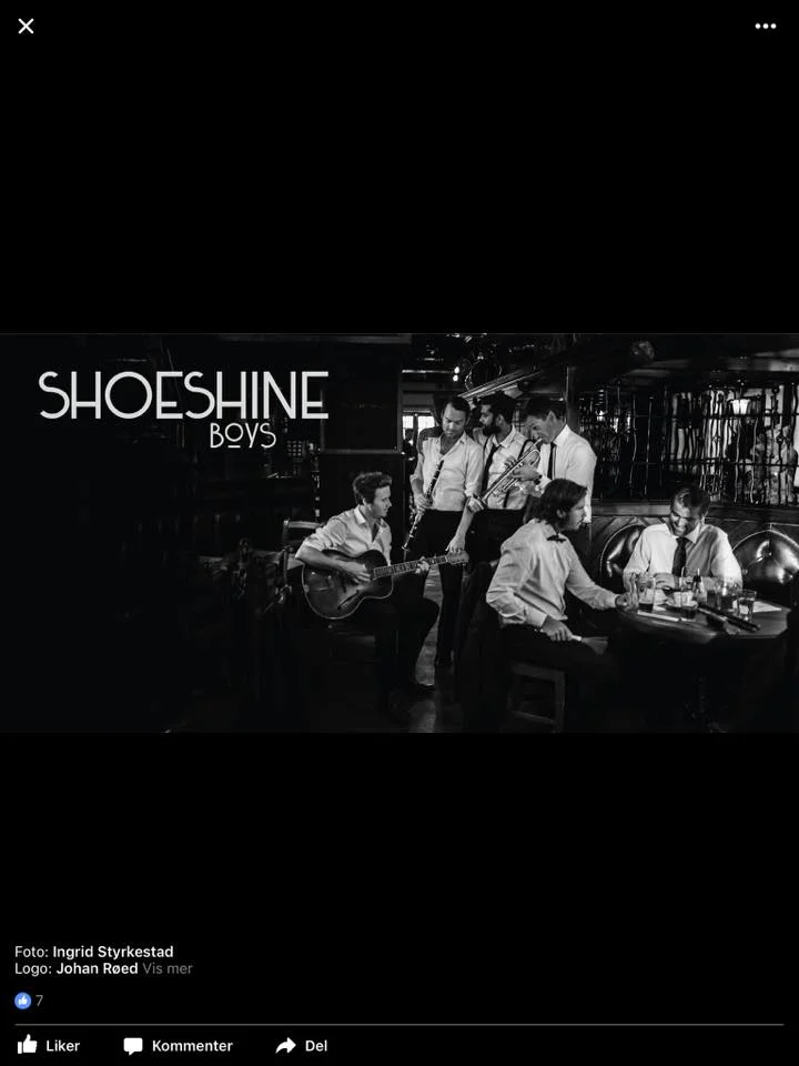 Shoeshine Boys og Bårdar Swing Club på Kulturhuset