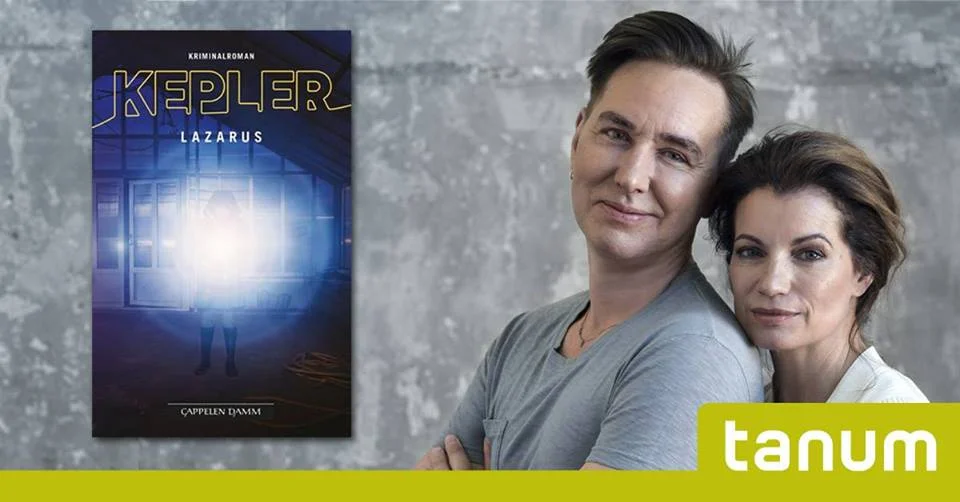 Norgesbesøk! Lars Kepler signerer