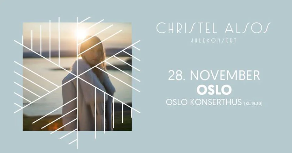 Christel Alsos Julekonsert // Oslo Konserthus // 28. november
