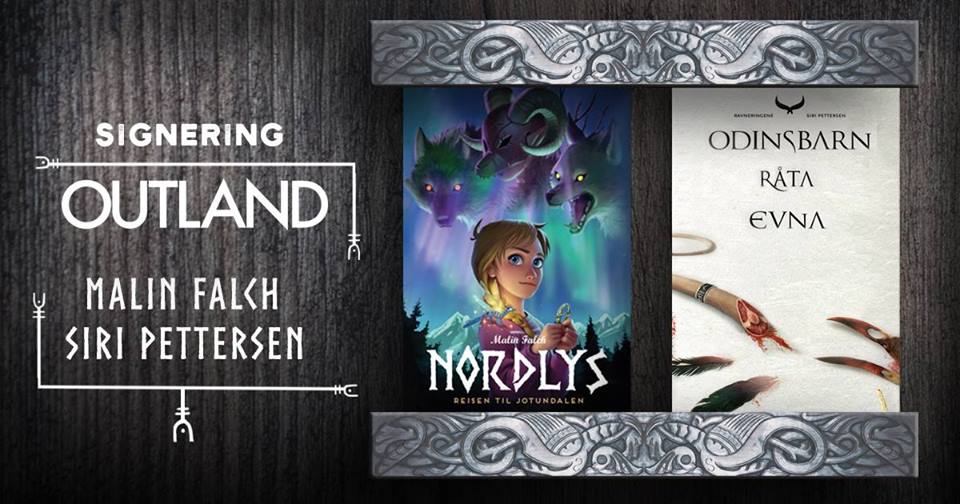 Malin Falch og SIri Pettersen signerer hos Outland!
