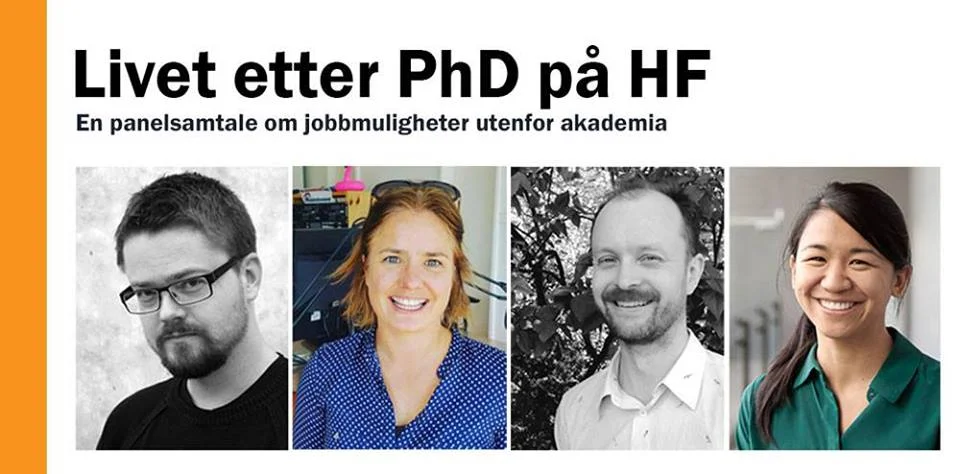 Livet etter PhD. Panelsamtale om jobbmuligheter utenfor akademia