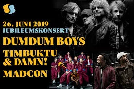Jubileumskonsert Glommafestivalen - DumDum boys, Timbuktu &amp; Madcon