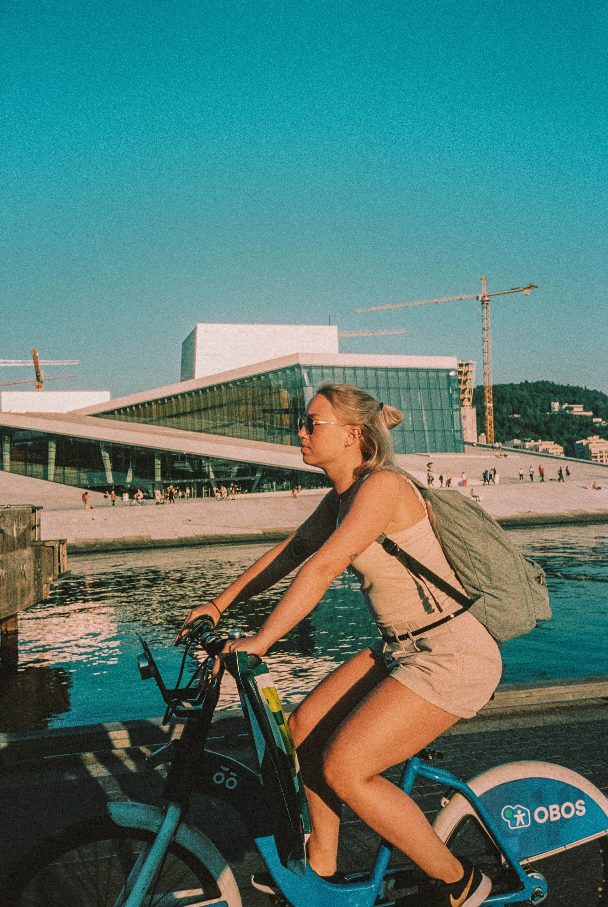 Alle sykkelveier i Oslo på asfalt