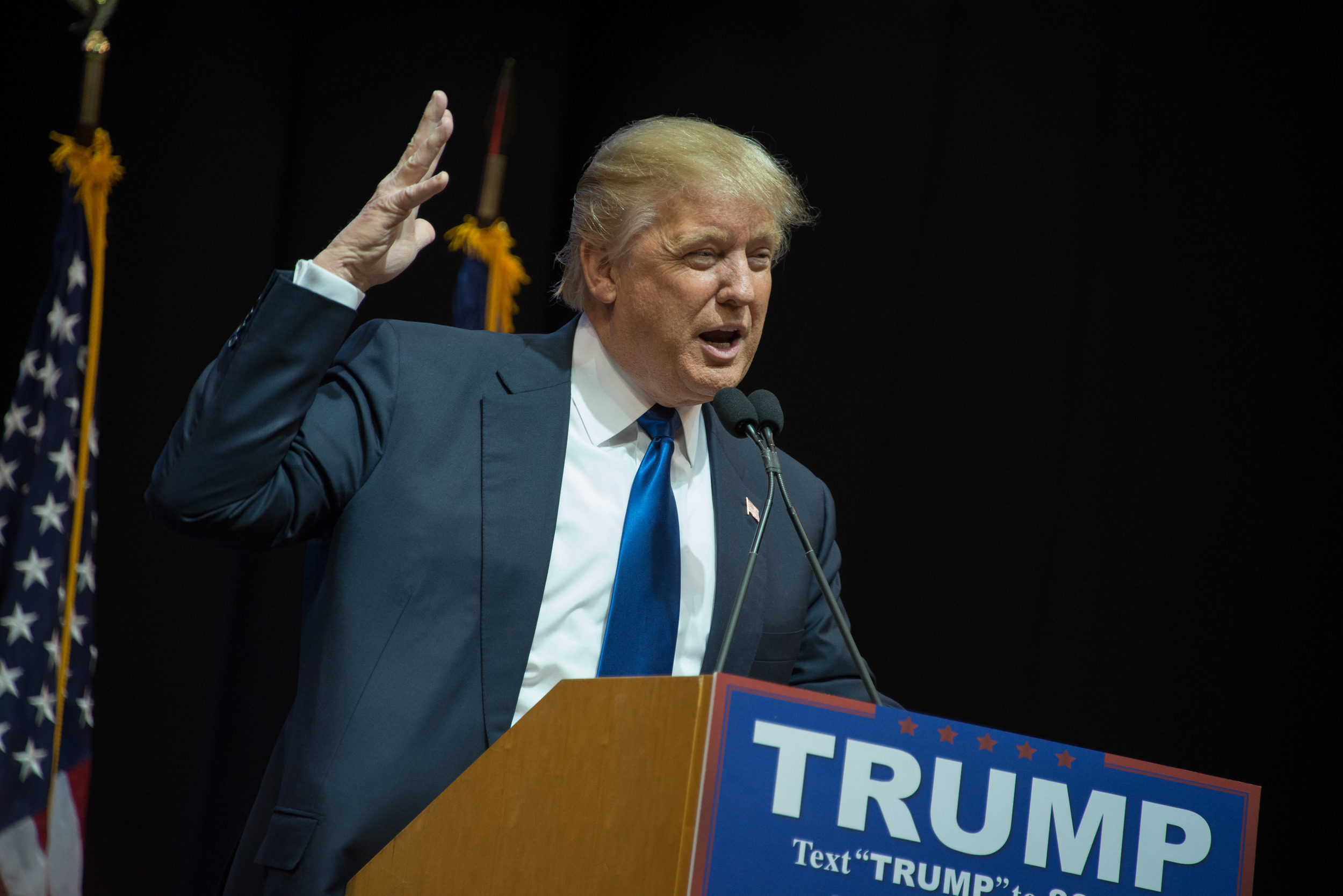 Donald Trump Presidential Rally Manchester N.H.