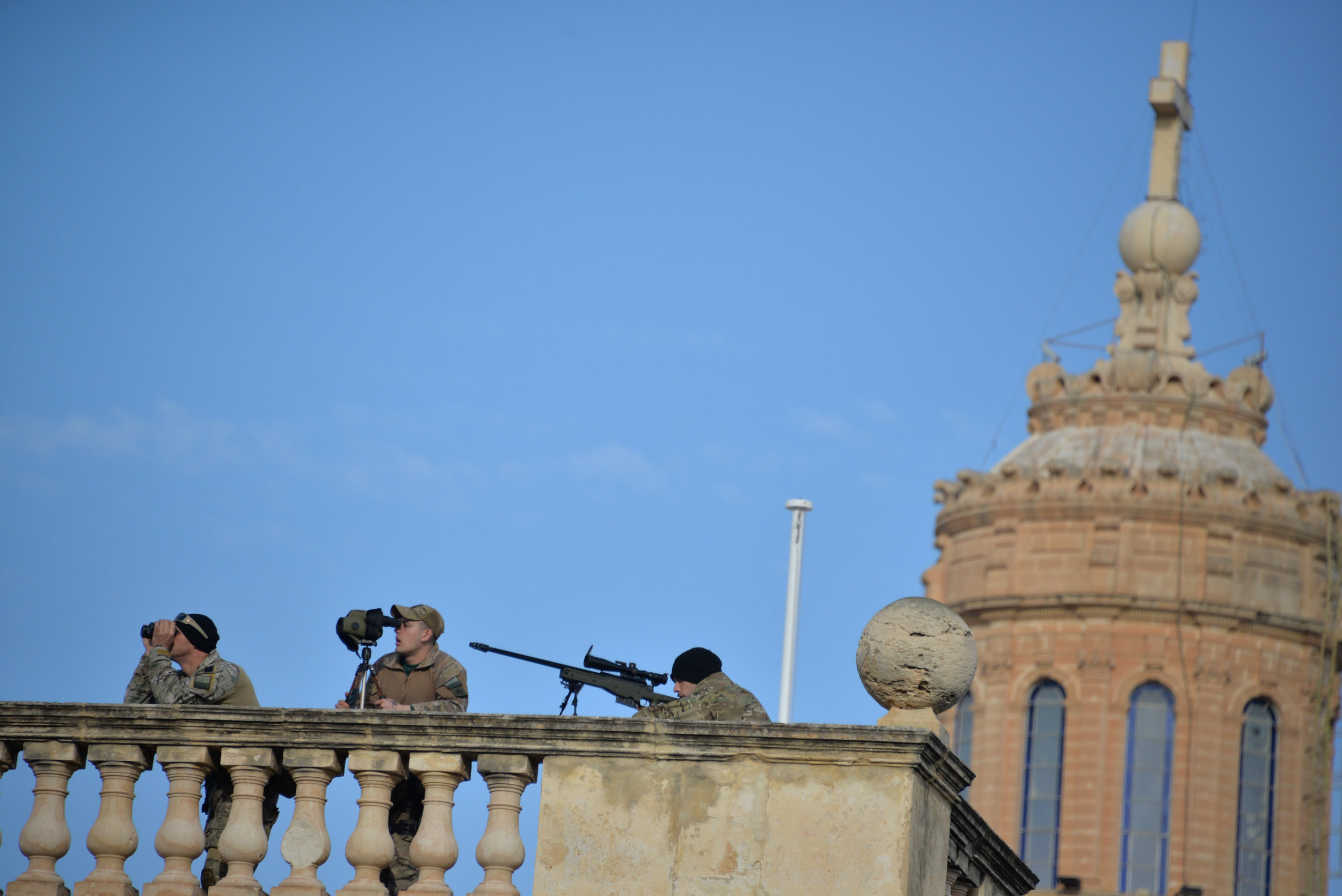  European heads of state meet to discuss immigration issues in Valletta, Malta, Friday, Feb. 3, 2017. A continued flow of migrants from the Middle East and Africa is pressuring the European Council to act with some calling for cooperation with the Li