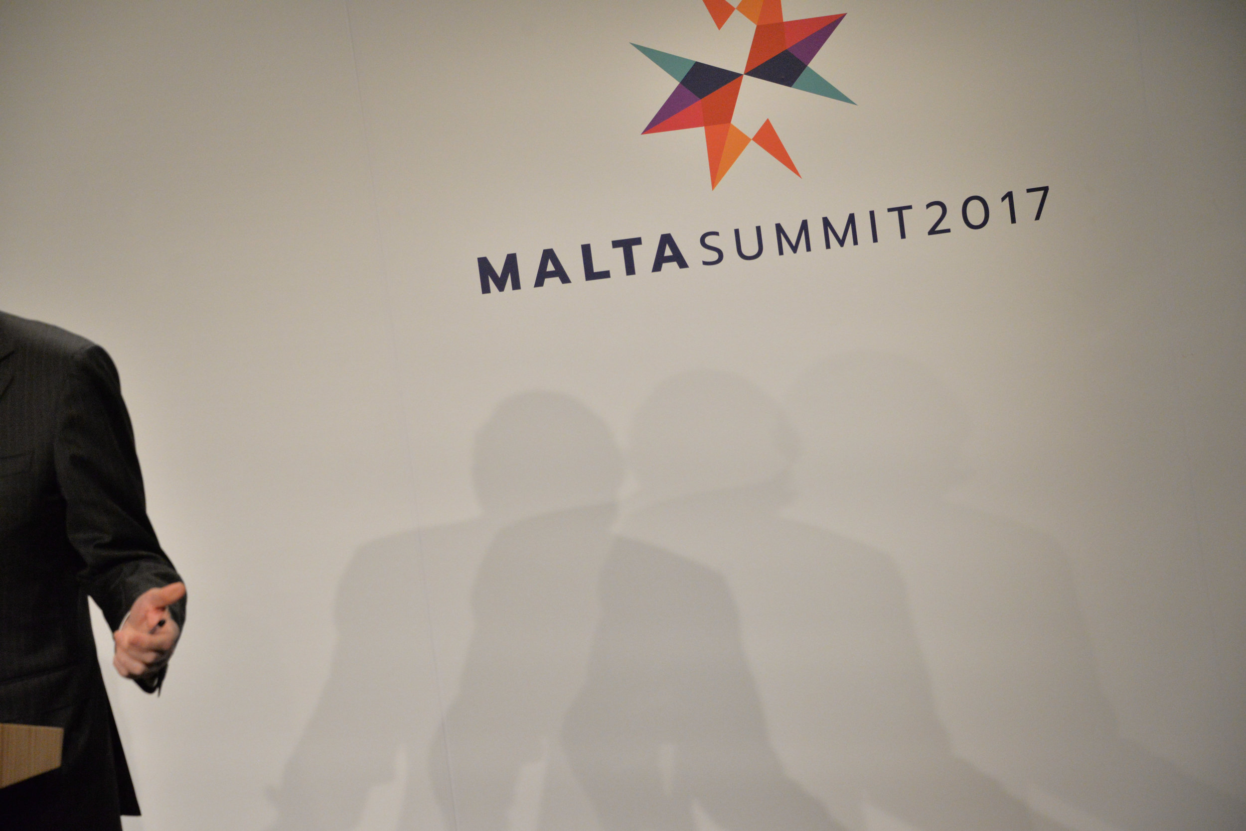  Spanish Prime Minister Mariano Rajoy Brey speaks during a press conference at a summit of the European Council in Valletta, Malta, Friday, Feb. 3, 2017. A continued flow of migrants from the Middle East and Africa is pressuring the European Council 