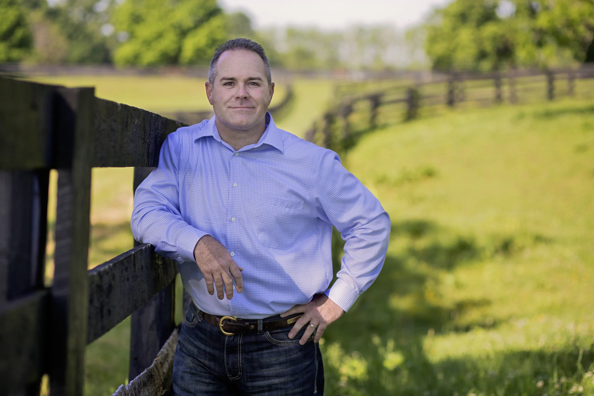 Kenny Cross, also a central Kentucky native, grew up with horses and began starting Thoroughbreds, to go to the track, as a young teenager.  From there Kenny's interest in the Thoroughbred industry ballooned into much more.  Kenny handles …