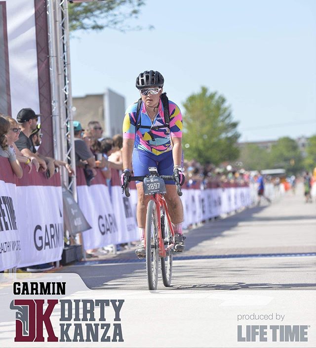 Massive congratulations to Haute Wheels Racing teammates Kara Breedlove, Hallie Hollenback, and Tina Ament who completed the Dirty Kanza gravel race on Saturday! Each of them overcame their fair share of obstacles just to get to the start line, not to mention crushing an incredibly challenging course. Tina became the first blind woman to finish the DK200 (in about 19.5 hours). Amazing grit, ladies!! Your perseverance is truly an inspiration! πππ Thank you @baseperformance @christopherbeancoffee @sheetzioperformance @traughbernutrition !#womenscycling