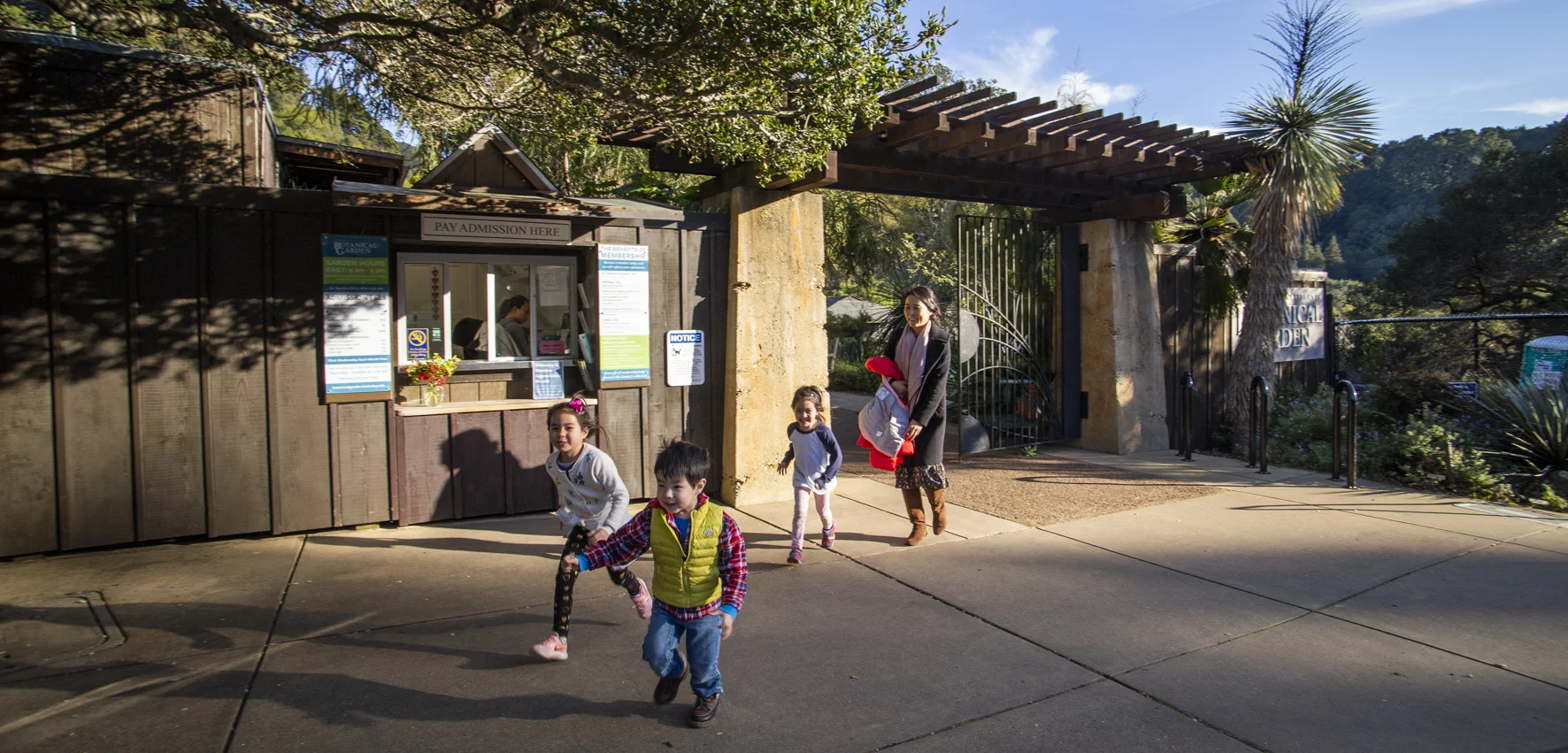 Botanic Garden Entry, University of California, Berkeley