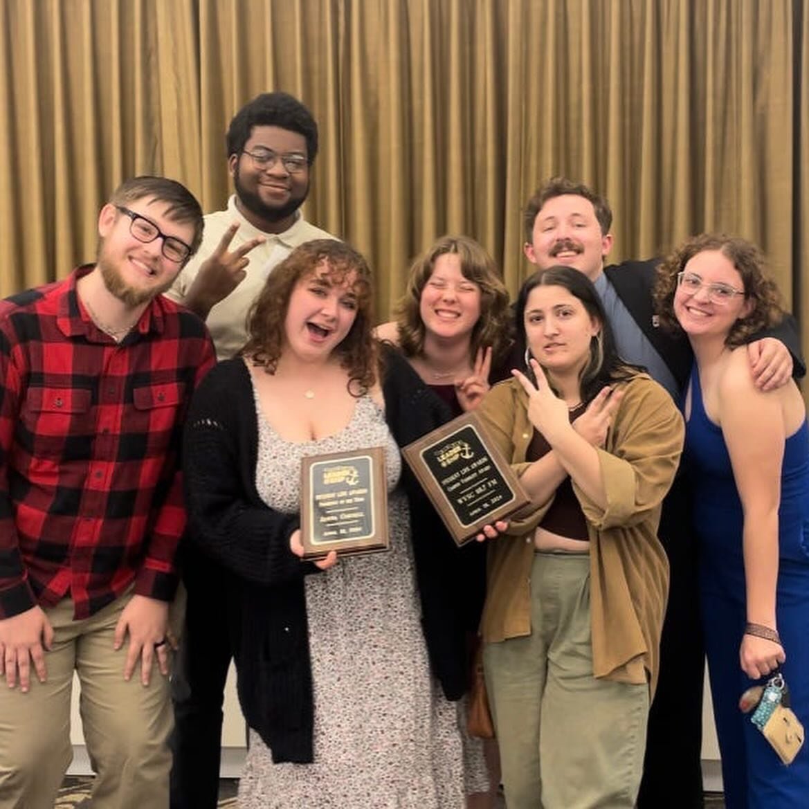 WSYC received not one, but TWO awards at last night&rsquo;s Ship Student Life awards ceremony! WSYC took home the Campus Visibility Award and our General Manager Jenna Cornell took home President of the Year! @shipucjm 
We want to thank all our new D