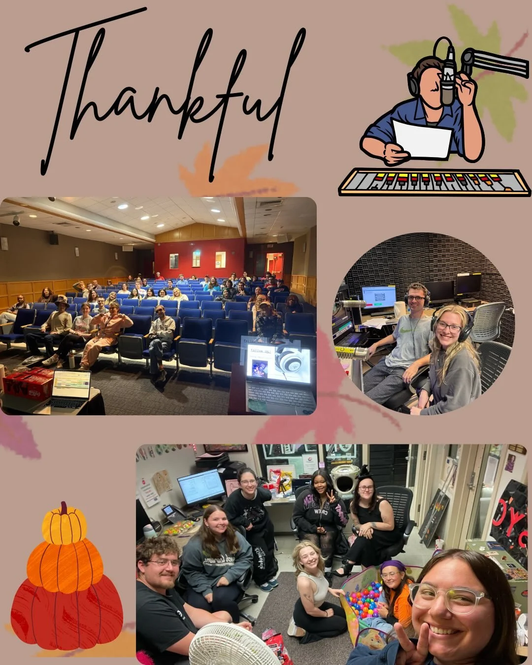 Today and everyday we are thankful for our little radio station that has brought us so many friends and opportunities!

Happy Thanksgiving from WSYC 🦃🍁!

@shippensburgu @shipucjm @sutvnews #shippensburguniversity #collegeradio #thankful #thanksgivi