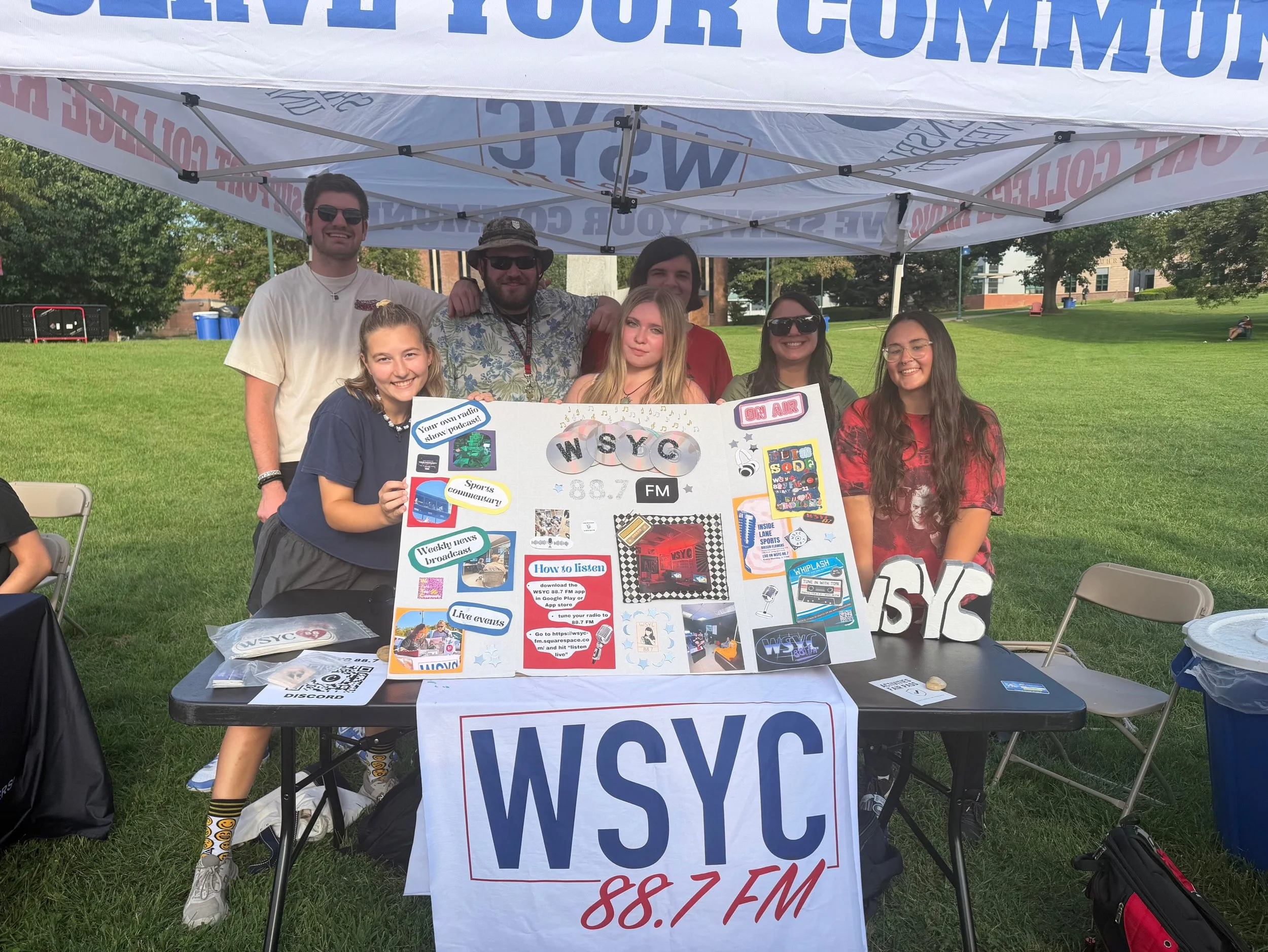 Thank you to everyone who came by our table to learn about WSYC!! We loved talking with you all and we are so excited for you to join our lovely station!!

#collegeradio #collegeradiostation #wsyc #shippensburg #shippensburguniversity