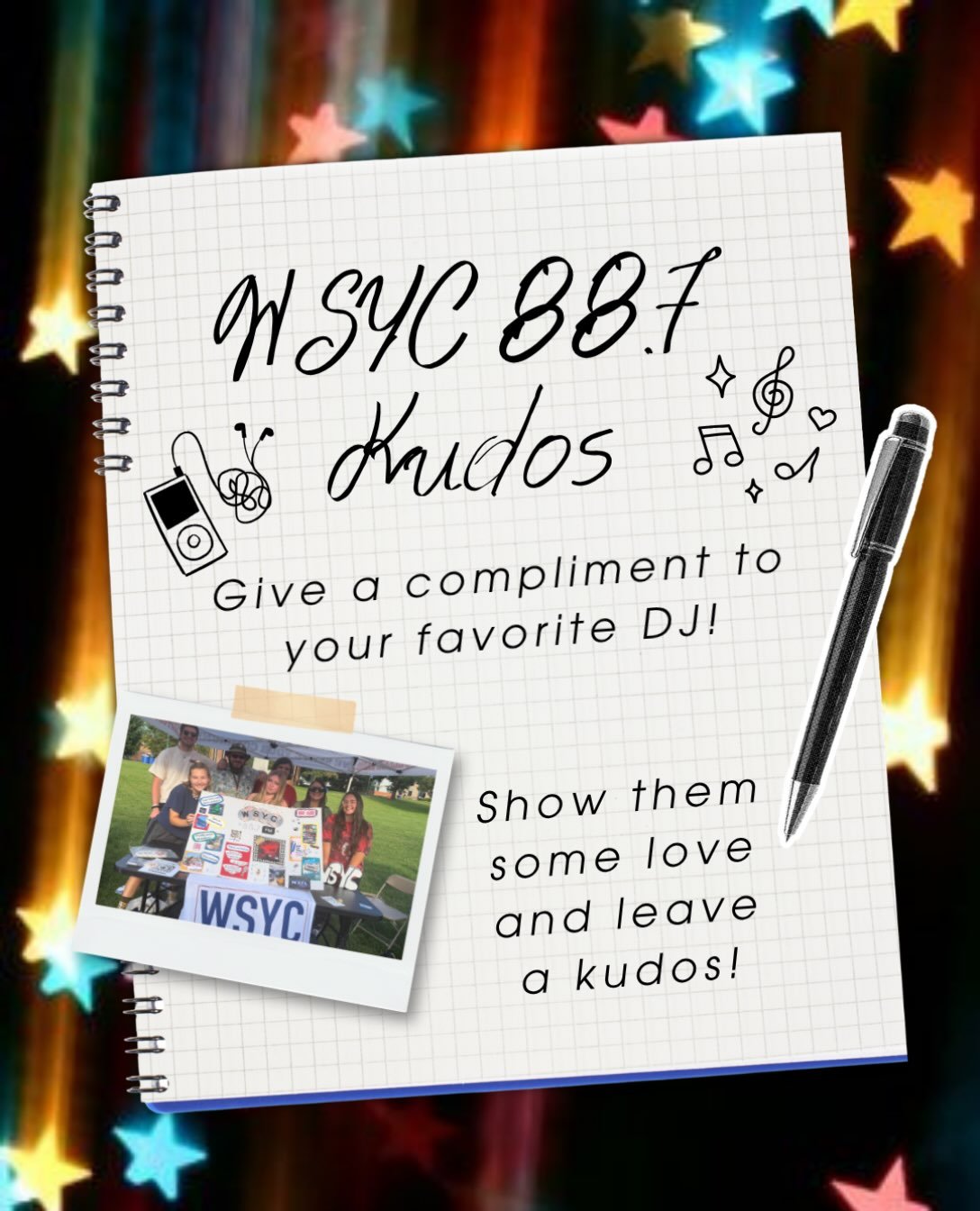 A little appreciation goes a long way! 💌 
Leave kudos for your favorite WSYC DJ and let them know how much you love their work!!
The link will be in our bio and on the WSYC website!!

#wsyc #collegeradio #collegeradiostation #shippensburg #shippensb