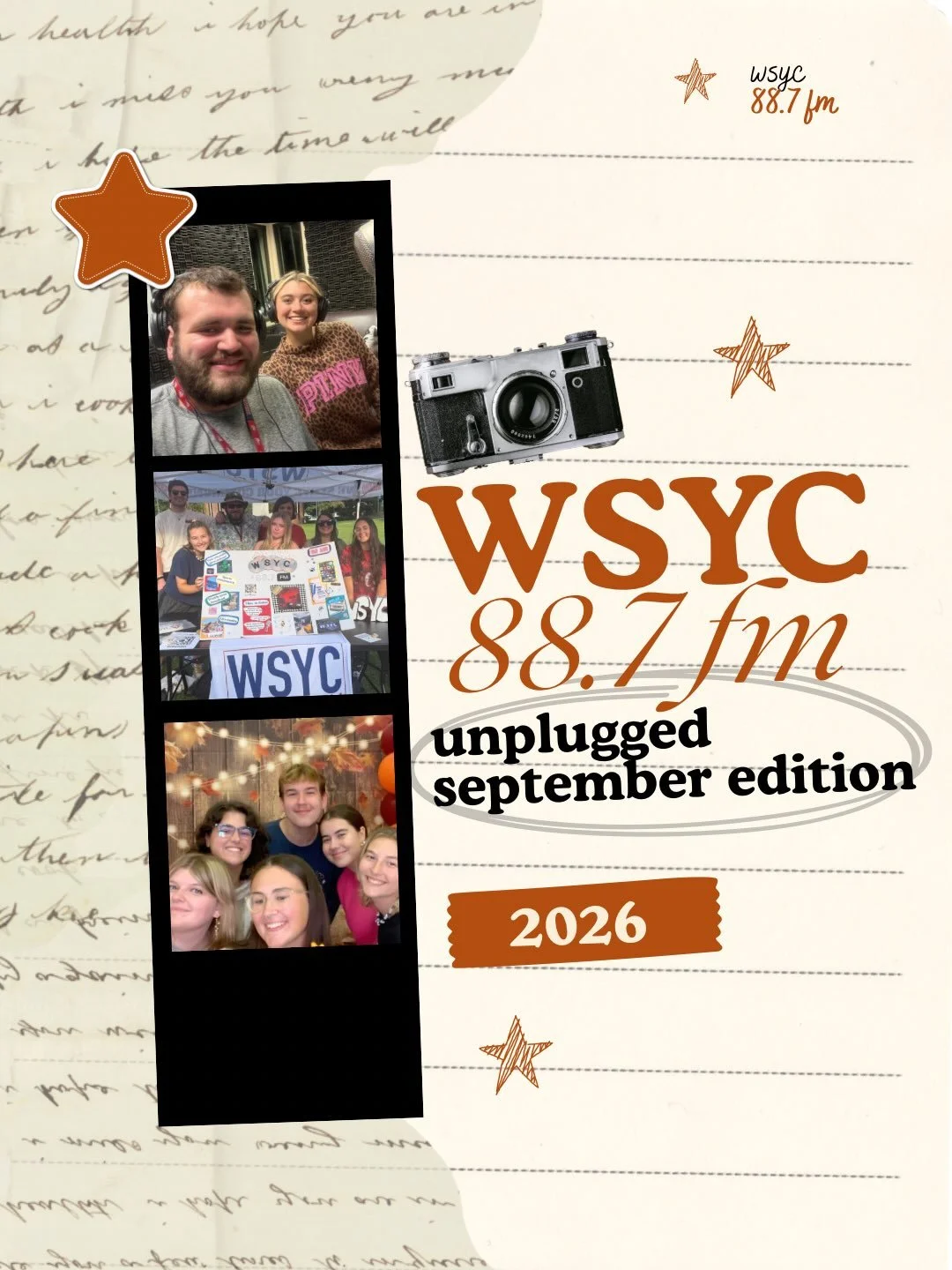 📻WSYC Unplugged: September Edition🍂
Our latest newsletter is here! Take a look at what has been happening around the station!

#wsyc #collegeradio #collegeradiostation #shippensburg #shippensburguniversity