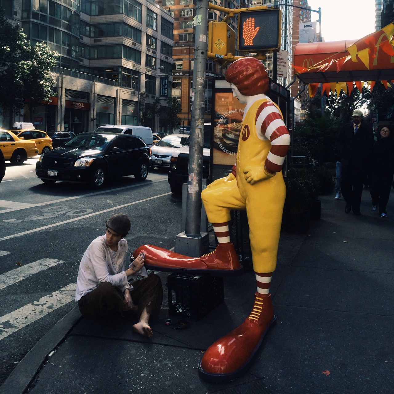 Banksy McDonald's New York