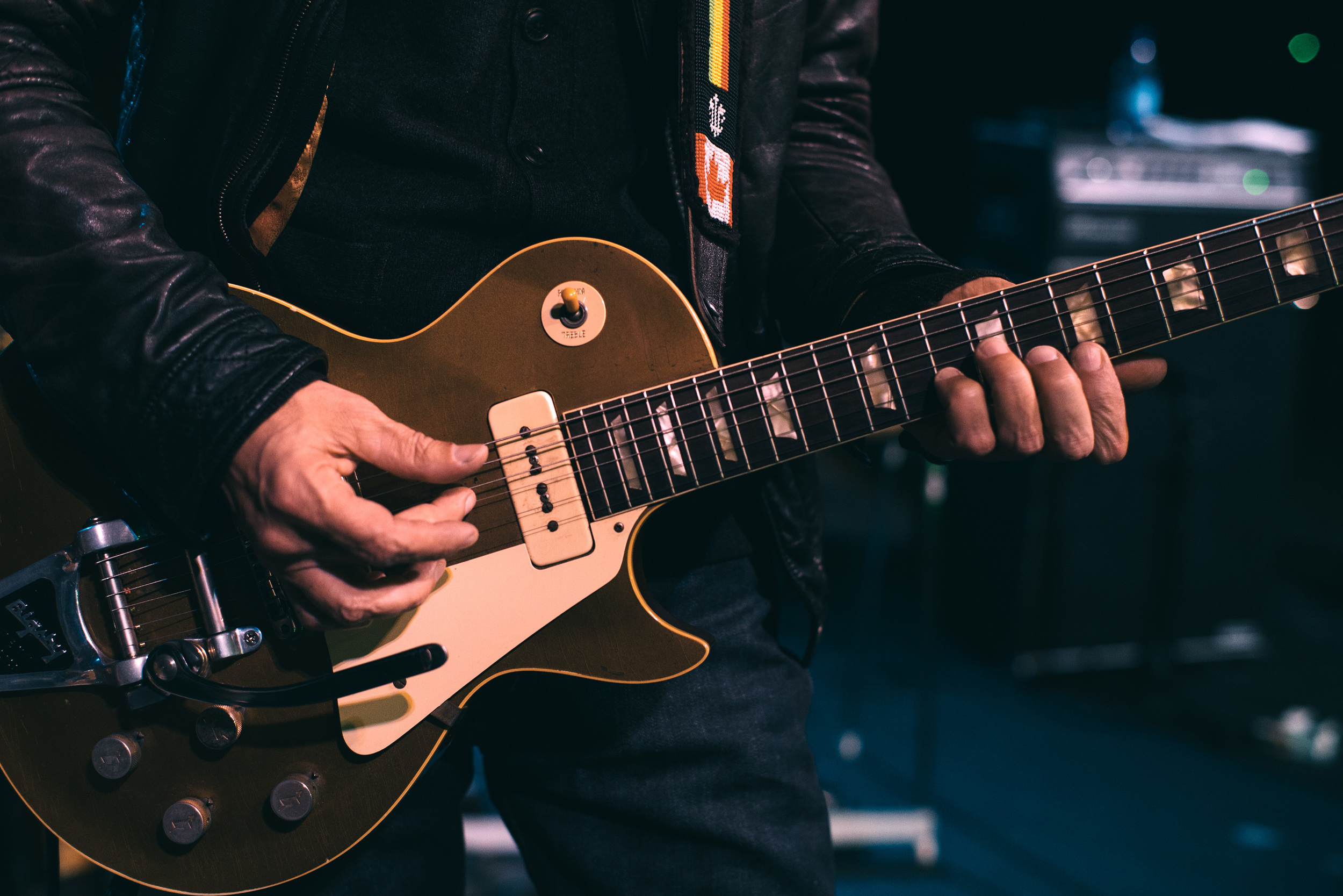 Dan Lanois, 1953 Gibson Les Paul Goldtop