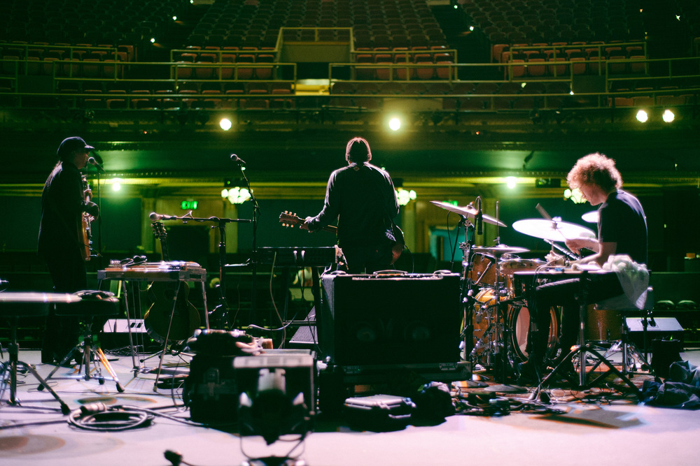 Dan Lanois & his band