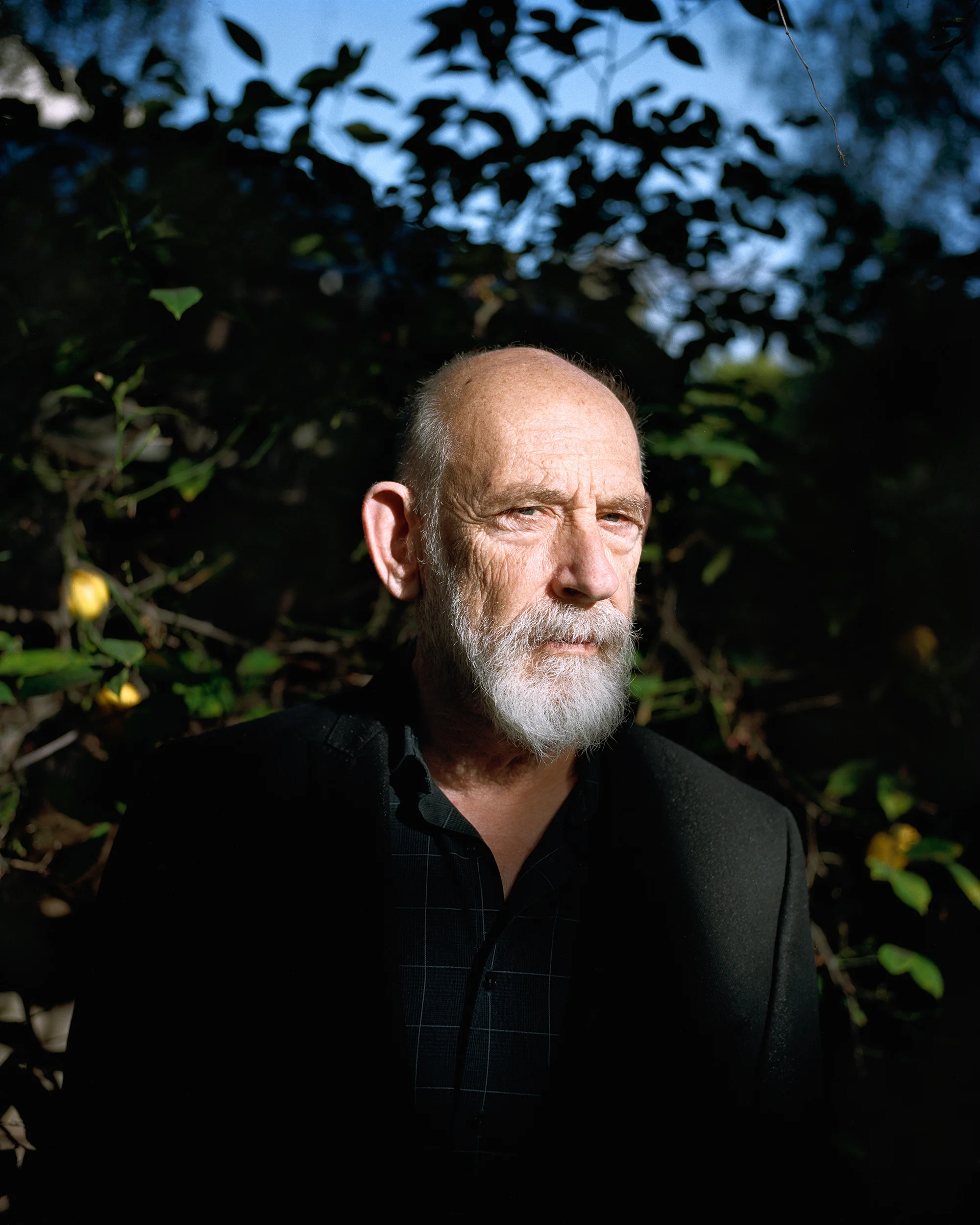 Leonard Susskind at his home in Palo Alto, California