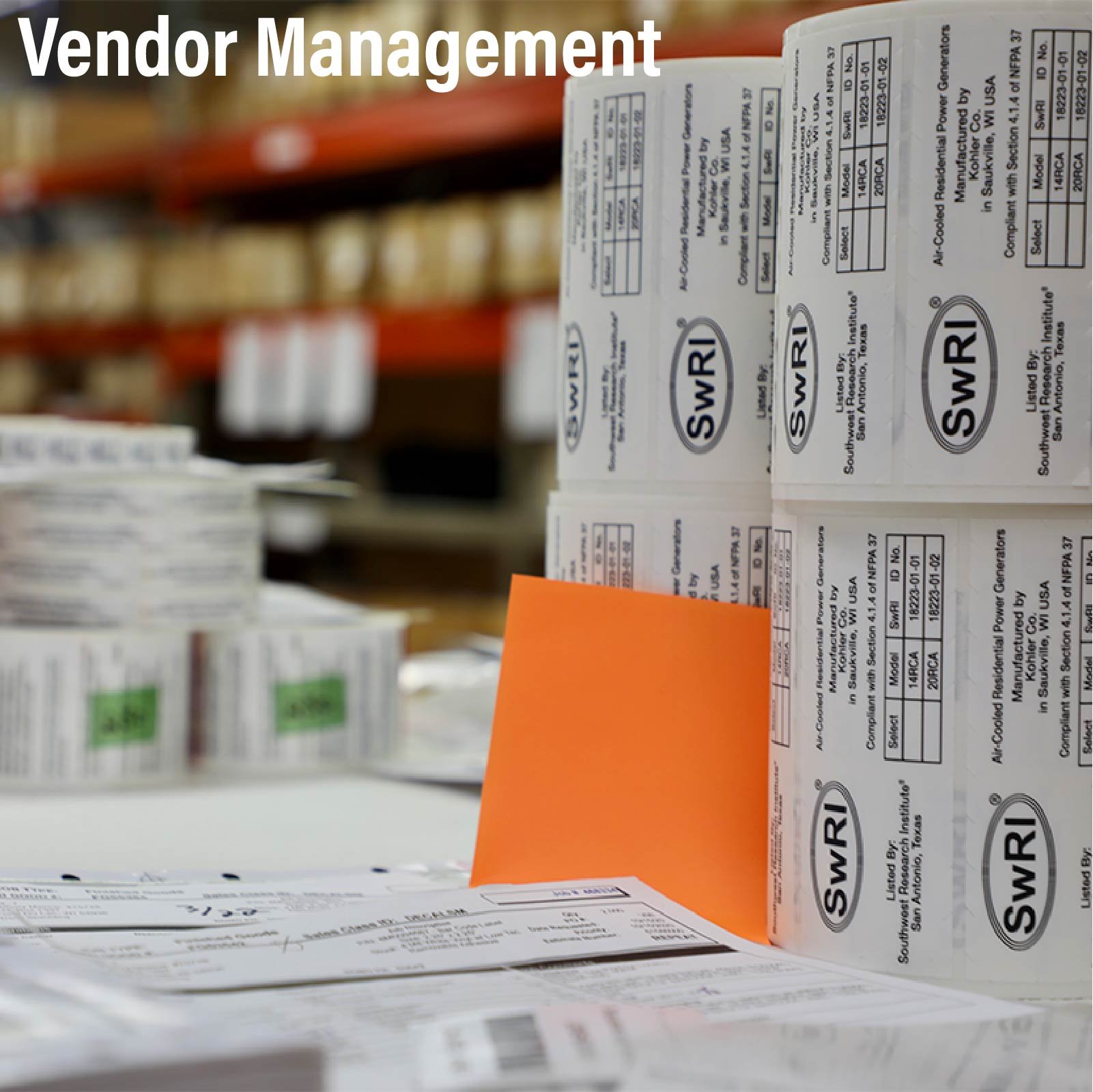 Vendor Managed Inventory