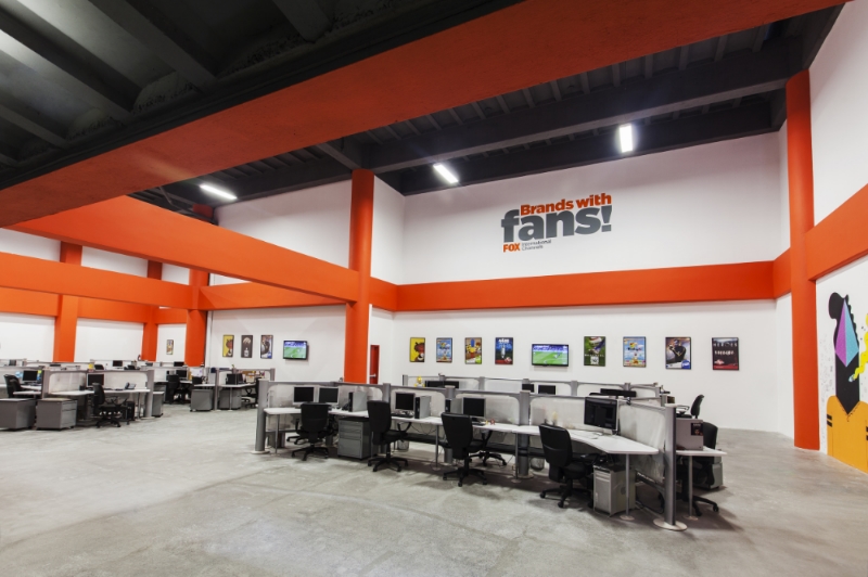 Interior oficinas corporativas.