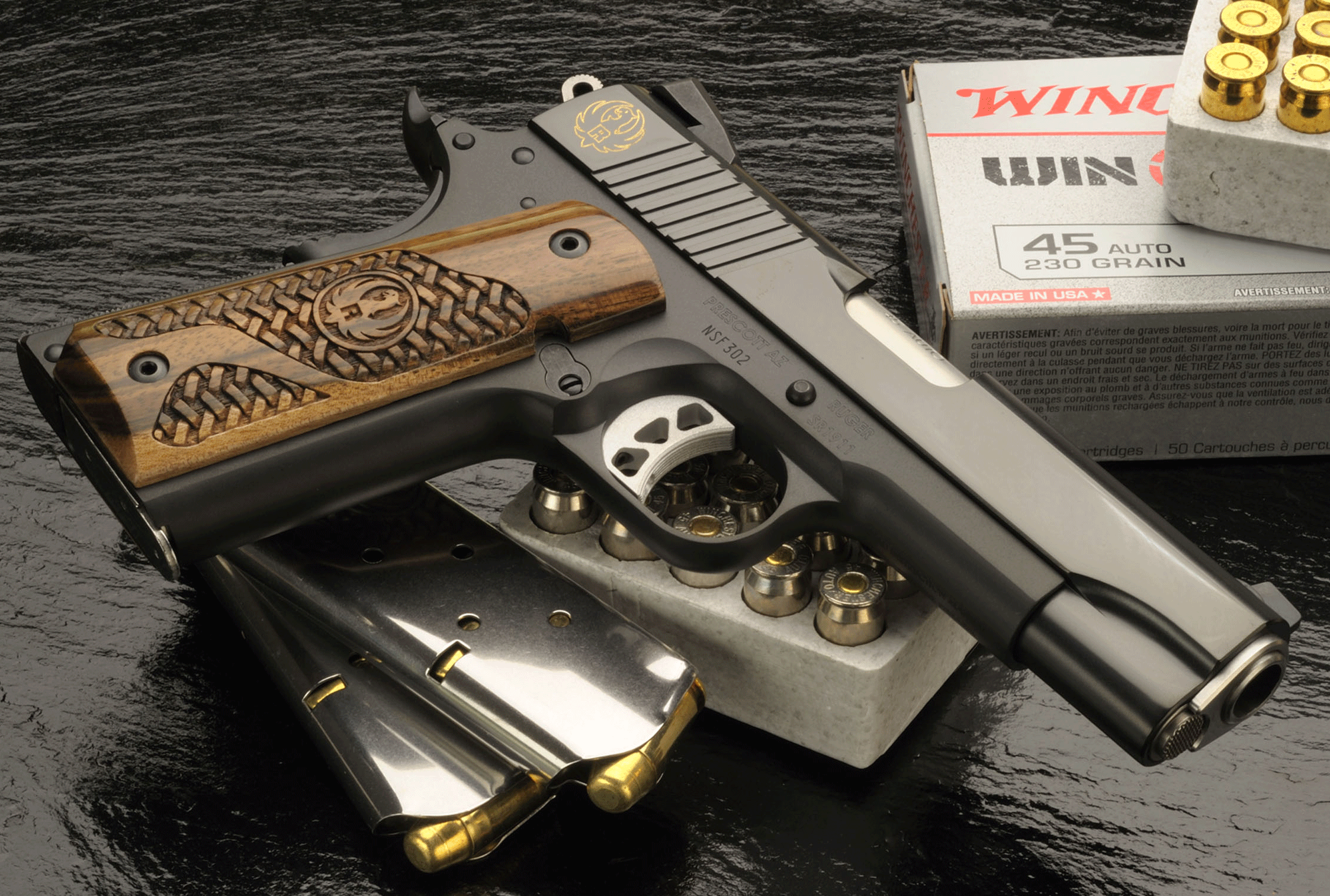 Navy Seal Foundation Ruger 1911 CMD