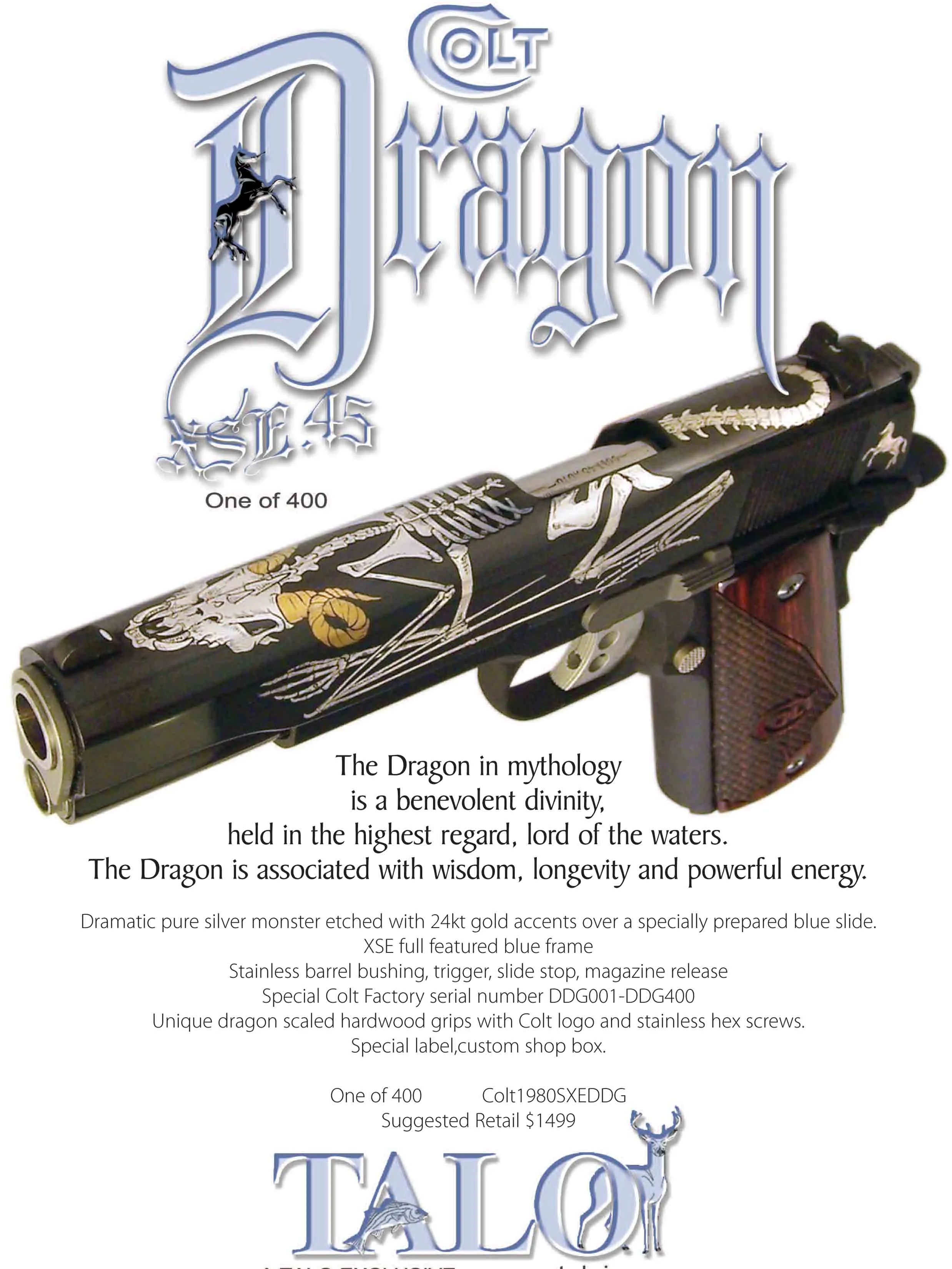 Colt Dragon Colt1980SXEDDG 1 of 400