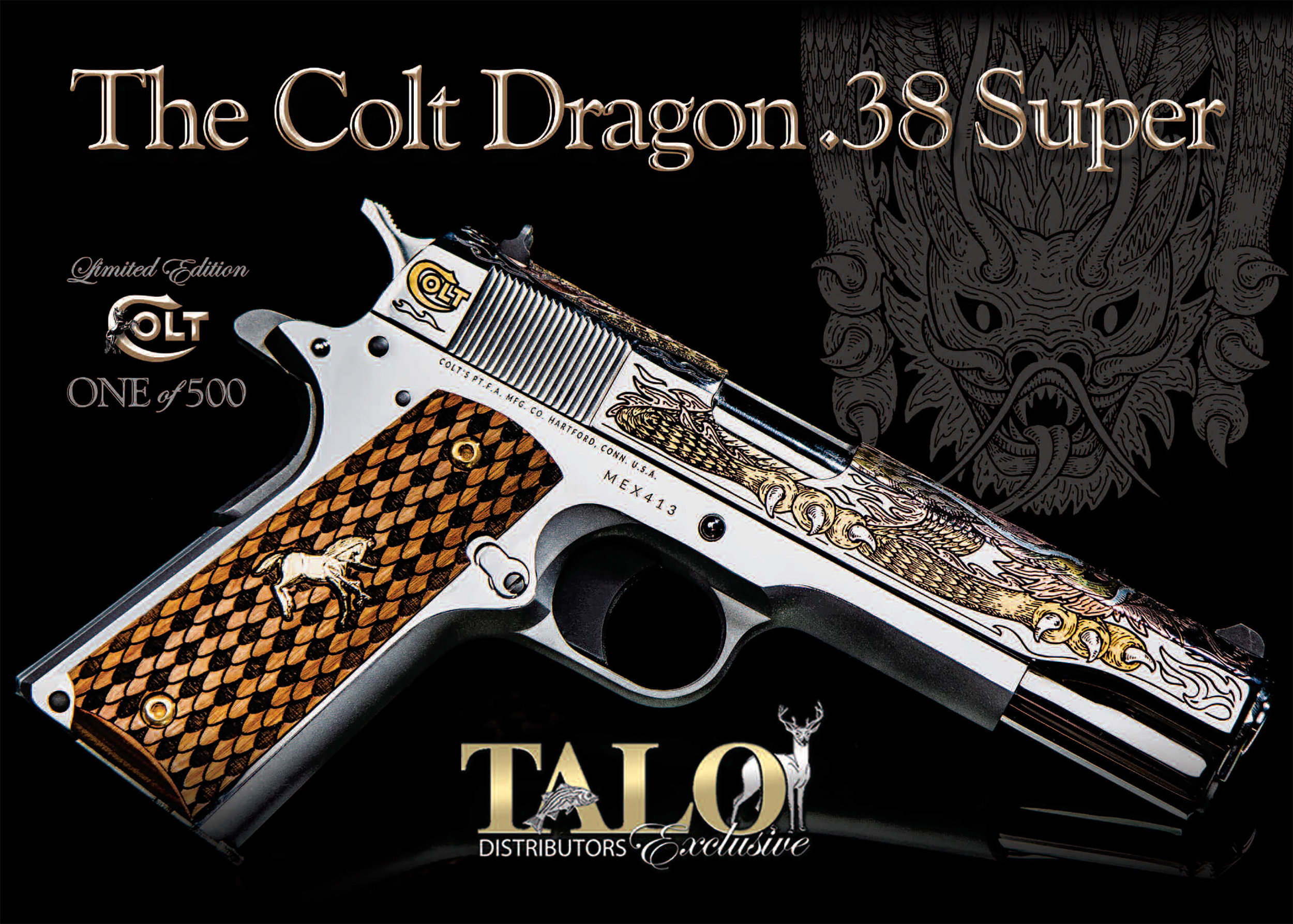 Colt Dragon .38 Super O2091MEX.
