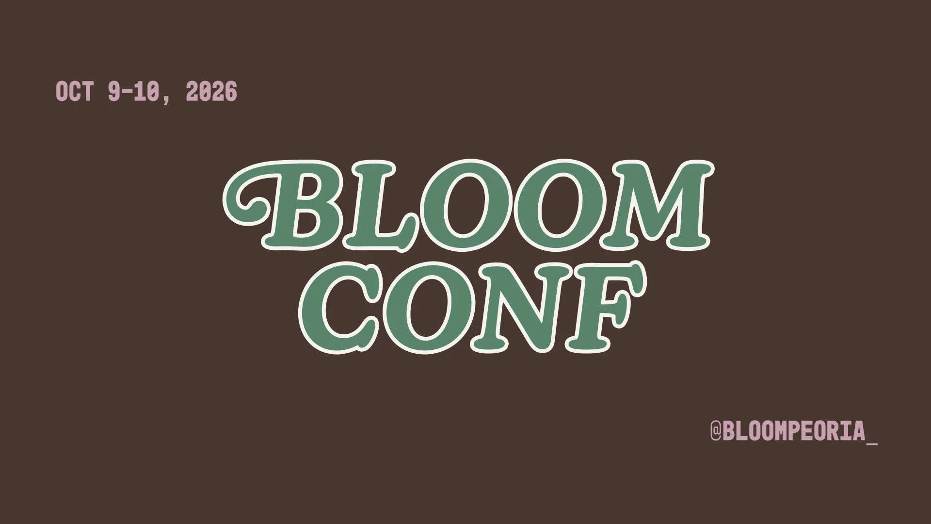 Bloom Conference
