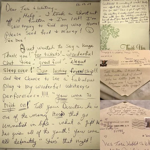 This letter just fell on to the floor just now...I miss you and love you Nanny ❤️