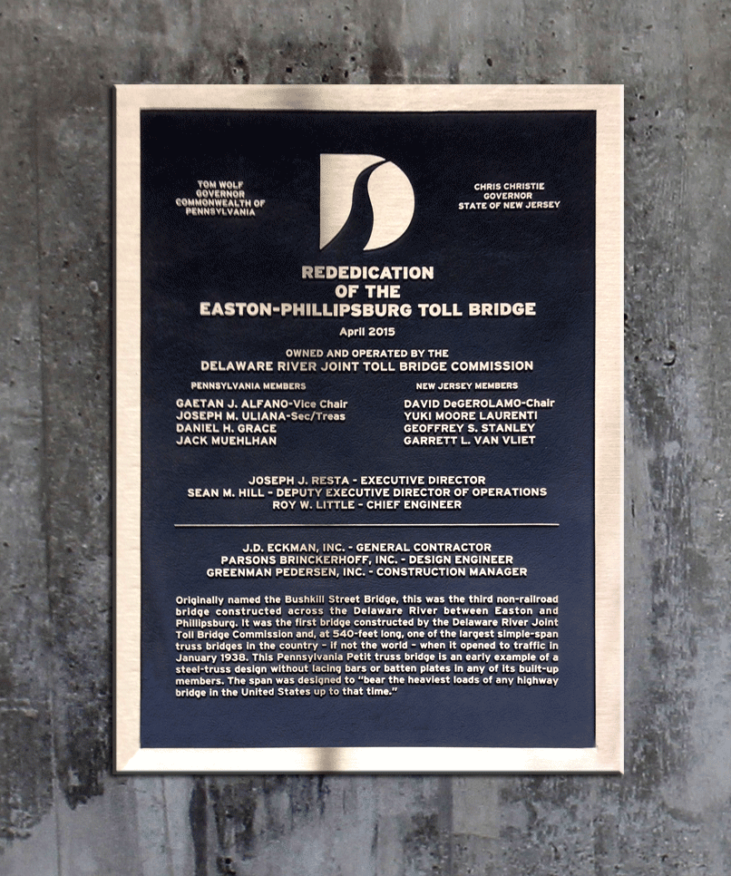 masterwork-plaques-military-insignia-memorials-East-Phillipsburg-Toll-Bridge.png